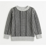 Load image into Gallery viewer, Striped Textured Knit Sweater
