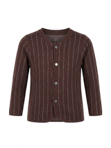 Load image into Gallery viewer, Striped Knit Button Cardigan
