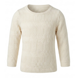 Load image into Gallery viewer, Textured Crew Neck Top
