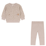 Load image into Gallery viewer, Polka Dot Sweatshirt &amp; Legging Set
