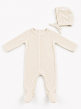 Load image into Gallery viewer, Velour Footie
