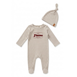 Load image into Gallery viewer, J'aime Stripe Footie
