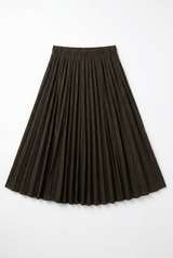 Load image into Gallery viewer, Waffle Textured Crinkle Pleated Skirt
