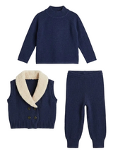 Load image into Gallery viewer, Shawl Collar Vest Set
