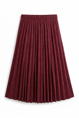 Load image into Gallery viewer, Midi Length Crinkle Pleating Skirt
