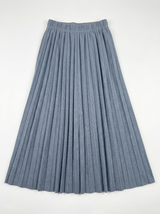 Load image into Gallery viewer, Midi Length Crinkle Pleating Skirt
