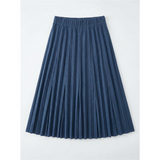 Load image into Gallery viewer, Midi Length Crinkle Pleating Skirt
