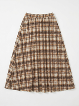 Load image into Gallery viewer, Sunburst Pleat Pull On Skirt
