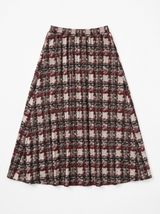 Load image into Gallery viewer, Sunburst Pleat Pull On Skirt
