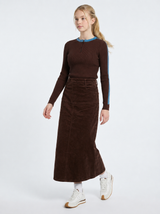 Load image into Gallery viewer, Rib Knit Top With Contrast Trim
