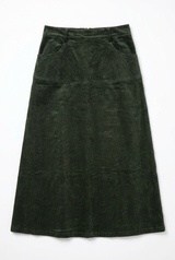 Load image into Gallery viewer, Corduroy Flare Skirt

