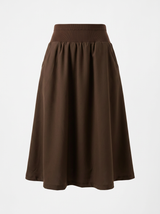 Load image into Gallery viewer, Skirt With Knit Yoke
