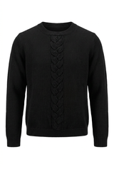 Load image into Gallery viewer, Knit Top With Braided Knit At Front
