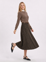 Load image into Gallery viewer, Knit Top With Contrast Color
