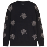 Load image into Gallery viewer, Beaded Flower Sweater
