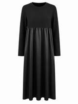 Load image into Gallery viewer, Maternity Satin Full Slip Dress
