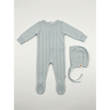 Load image into Gallery viewer, Knit Pointel Footie
