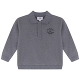 Load image into Gallery viewer, French Fleece Spandex Polo Sweatshirt
