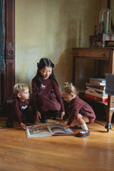 Load image into Gallery viewer, Horse Jacquard Knit &amp; Fleece 2-Piece Set
