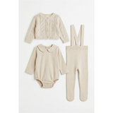 Load image into Gallery viewer, Pointel Knit Set
