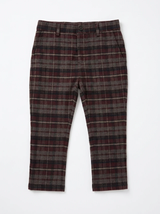 Load image into Gallery viewer, Plaid Woven Long Pants
