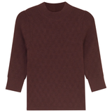 Load image into Gallery viewer, Pointel Knit Mock Neck Top
