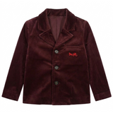 Load image into Gallery viewer, Horse Carriage Velour Blazer
