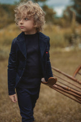Load image into Gallery viewer, Horse Carriage Velour Blazer
