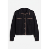 Load image into Gallery viewer, Stitching Knit Cardigan
