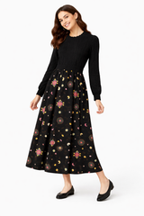 Load image into Gallery viewer, Dress With Floral Bottom
