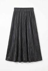 Load image into Gallery viewer, Midi Pleated Leather Skirt
