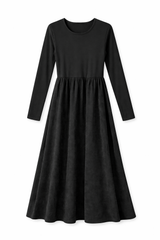 Load image into Gallery viewer, Suede Midi Dress
