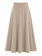 Load image into Gallery viewer, Suede Midi Skirt
