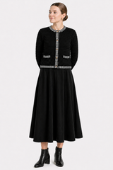 Load image into Gallery viewer, Rib Striped Trim Knit Vest
