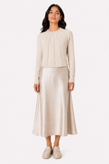 Load image into Gallery viewer, Rhinestone Decorative Tacked Knit Sweater
