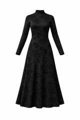 Load image into Gallery viewer, Flocked Knit Maxi Dress
