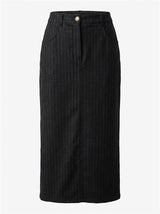 Load image into Gallery viewer, Wool Maxi Fly Front Ulla Skirt
