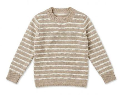 Special Stripe Knit Sweater