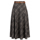 Load image into Gallery viewer, Midi Skirt In A Woven Fabric
