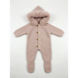 Load image into Gallery viewer, Double Sided Knit Hood Footie
